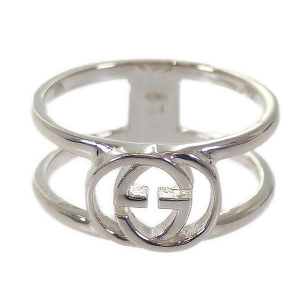 グッチ GUCCI インターロッキング ワイドオープンバンド 20号