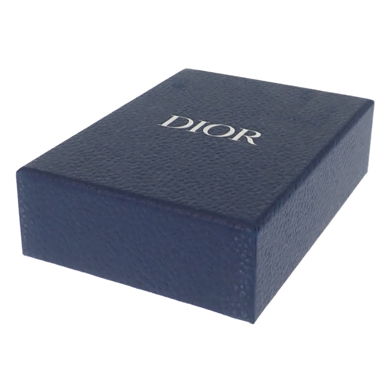【Aランク】Christian Dior クリスチャンディオール CD ヴァーティカル ウォレット 財布 札入れ 2ESBH072CDI_H635 カーフスキン カーキ【ISEYA】