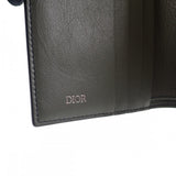 【Aランク】ディオール Dior ヴァーティカル ウォレット 2ESBH072CDI_H635 札入れ カーフ オリーブ オープン メンズ 【ISEYA】