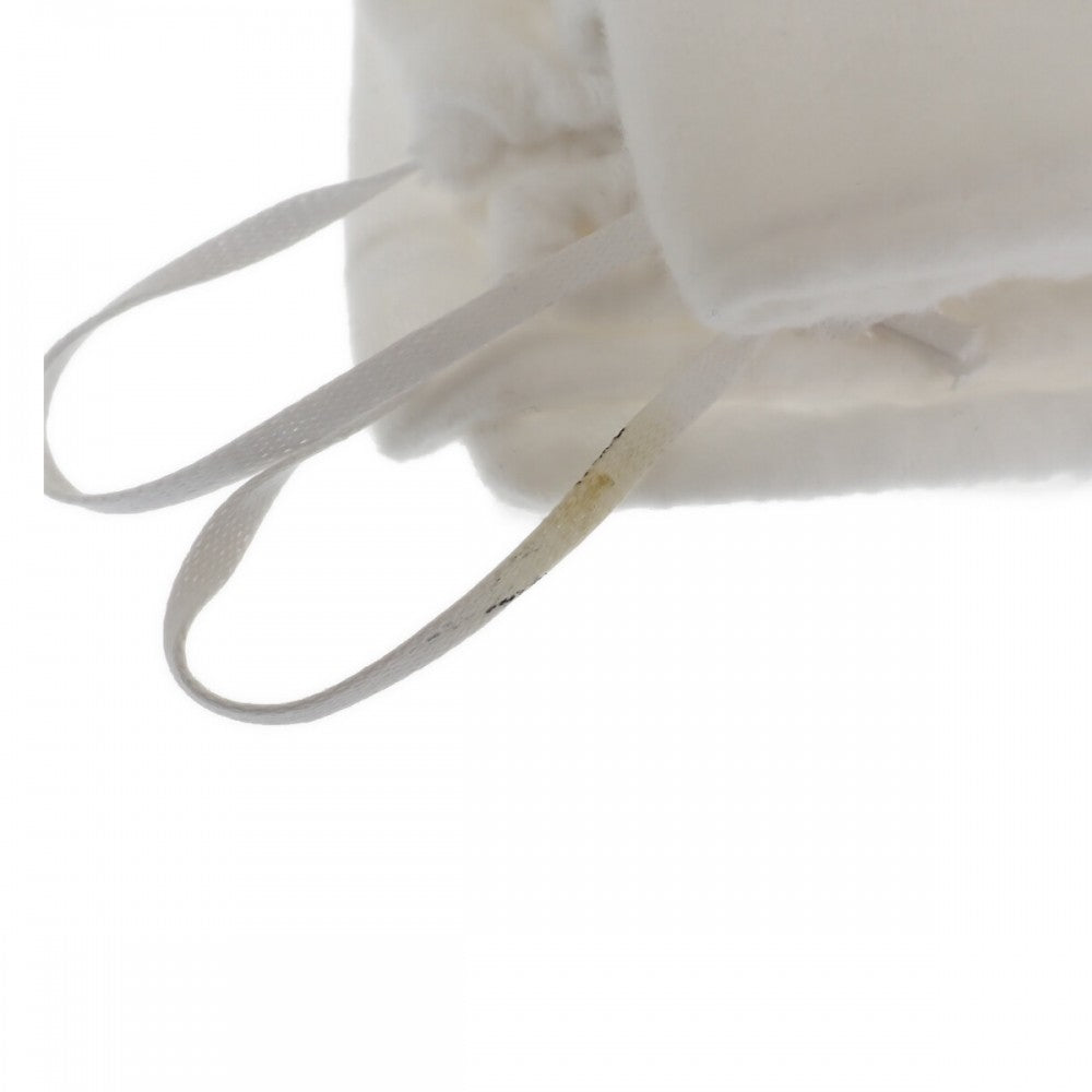 プラダ PRADA テリー 1BG130 トートバッグ パイル ホワイト レディース【中古】【Aランク】