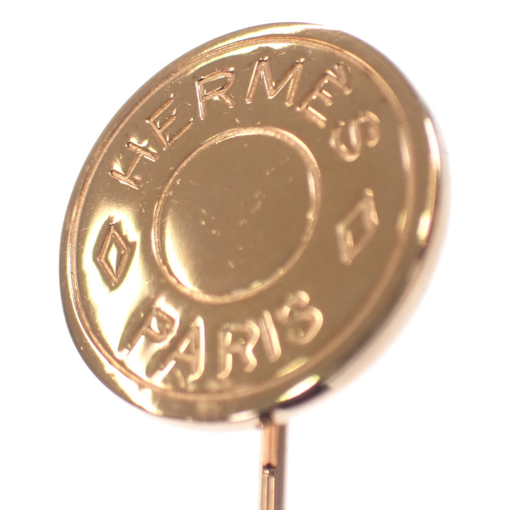 【ABランク】HERMES エルメス セリエピンブローチ メタル ピンクゴールド アクセサリー ユニセックス ファッション小物【ISEYA】