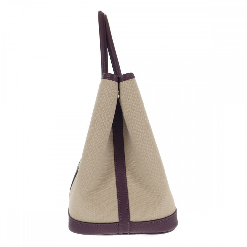 エルメス HERMES ガーデンパーティTPM ハンドバッグ キャンバス