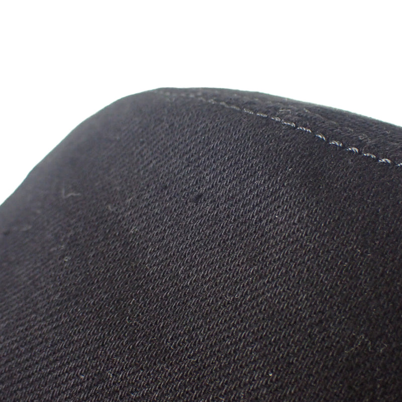 ロゴ バケットハット 帽子 バケハ K820HB1X20 デニム カーフスキン ブラック 黒 #57 レディース【ISEYA】