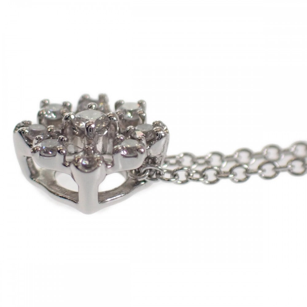 ポンテヴェキオ Ponte Vecchio エターナル GL2121N001WDM9H ネックレス Pt850プラチナ Pt999プラチナ ダイヤモンド レディース【中古】【Aランク】