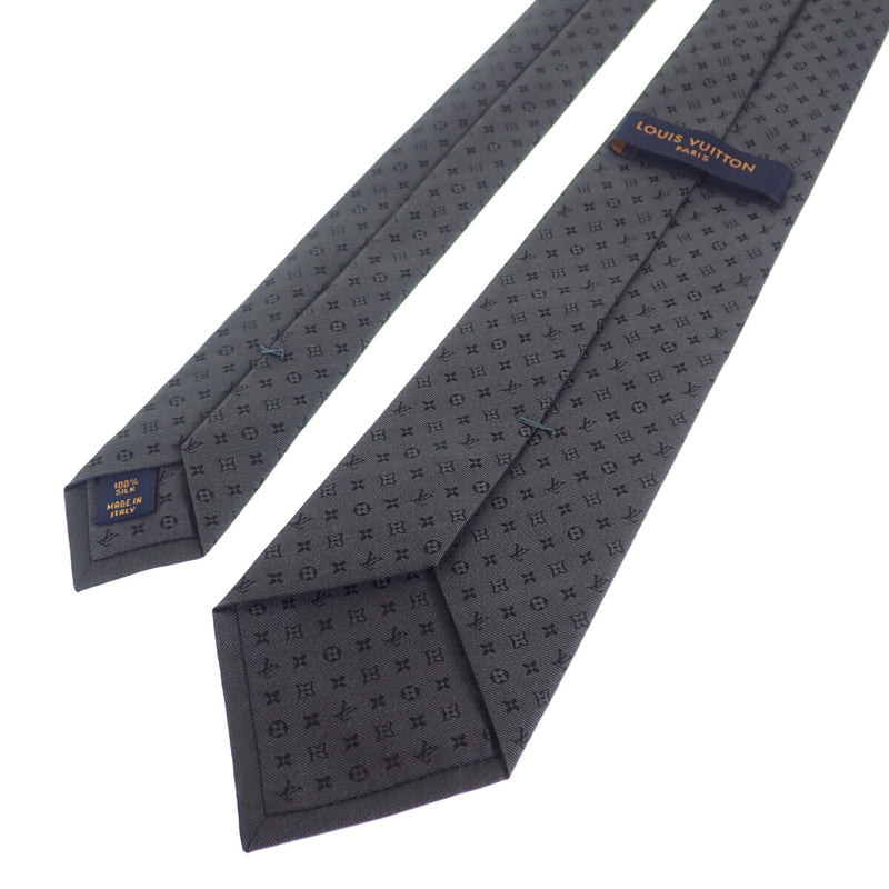 ネオモノグラムミッシム ネクタイ M75989 シルク ブラック 黒 スーツ