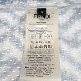 フェンディ FENDI テクニカルメッシュ S FAF682AN66F1KRN 半袖Ｔシャツ ポリエステル ブルー メンズ【中古】【Aランク】