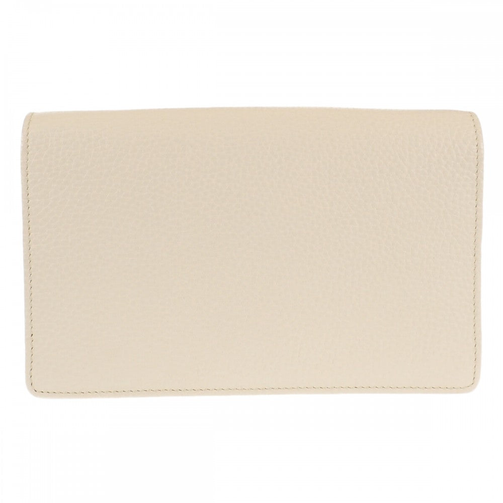 グッチ GUCCI ソーホー チェーンウォレット アウトレット 598211_A7M0G ショルダーバッグ カーフ ホワイト レディース【中古】【Aランク】