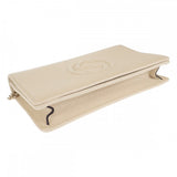 グッチ GUCCI ソーホー チェーンウォレット アウトレット 598211_A7M0G ショルダーバッグ カーフ ホワイト レディース【中古】【Aランク】