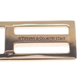 ティファニー TIFFANY&Co. Tトゥー オープン バーティカル バー ペンダント ネックレス K18ピンクゴールド ダイヤモンド レディース メンズ【中古】【Aランク】