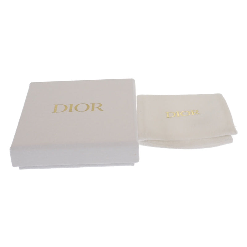 【Aランク】Christian Dior クリスチャン ディオール CD NAVYスタッド ピアス E1594CDNMT_D000 メタル シルバー レディース ジュエリー【ISEYA】