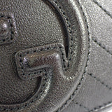 グッチ GUCCI ブロンディ コンチネンタルウォレット 760302_AACP7_1000 長財布 レザー ブラック レディース メンズ【中古】【Aランク】