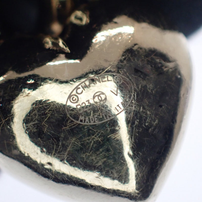 シャネル CHANEL ココマーク ハート フープ AB9094 ピアス メタル ゴールド レディース【中古】【ABランク】