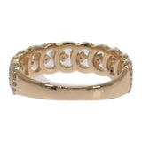 デザインジュエリー 14.5号 リング K18イエローゴールド ダイヤモンド レディース【中古】【Aランク】