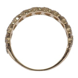 デザインジュエリー 14.5号 リング K18イエローゴールド ダイヤモンド レディース【中古】【Aランク】