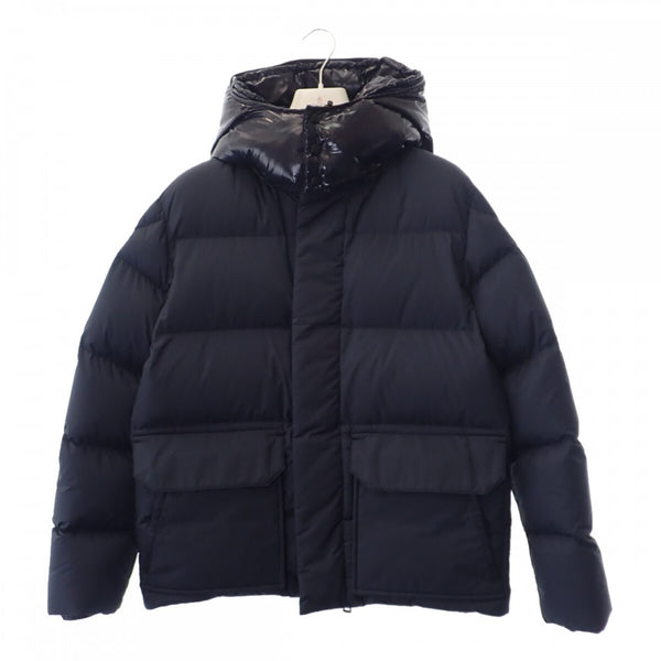 【Aランク】モンクレール MONCLER GLACIER アウター E20914133785_549SM ダウンジャケット ポリエステル ネイビー 2 メンズ【ISEYA】