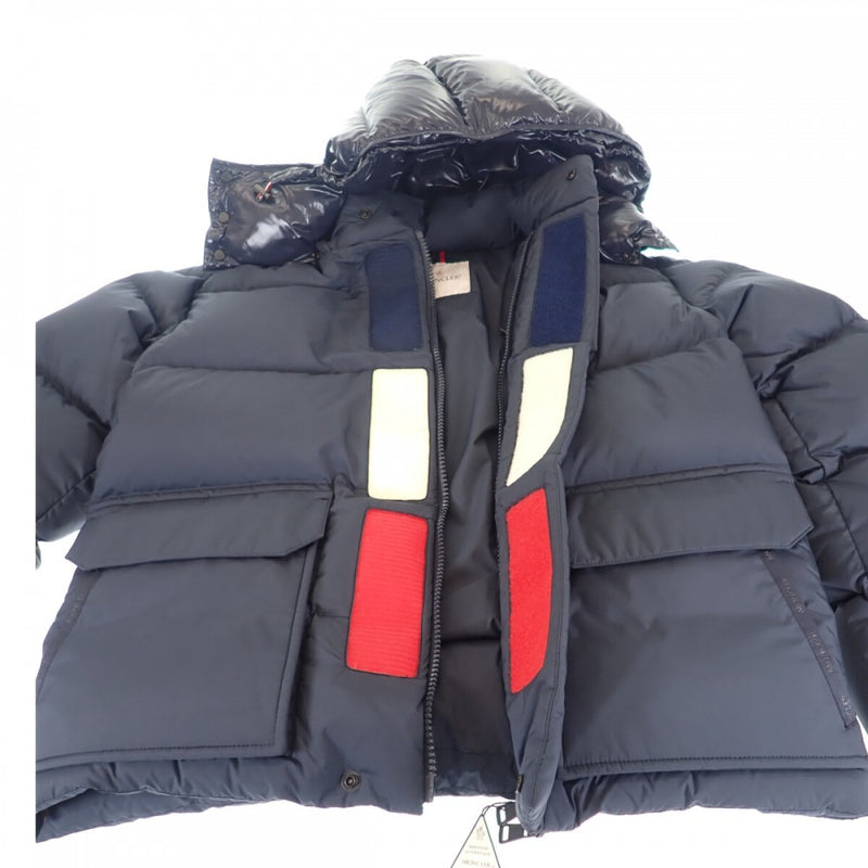 【Aランク】モンクレール MONCLER GLACIER アウター E20914133785_549SM ダウンジャケット ポリエステル ネイビー 2 メンズ【ISEYA】