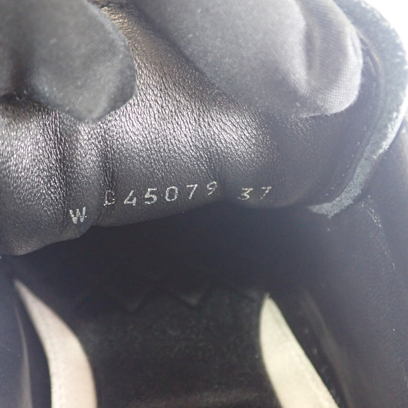 レザー スニーカー ローカット シューズ G45079B13302 カーフスキン ブラック #37 約24cm レディース【ISEYA】