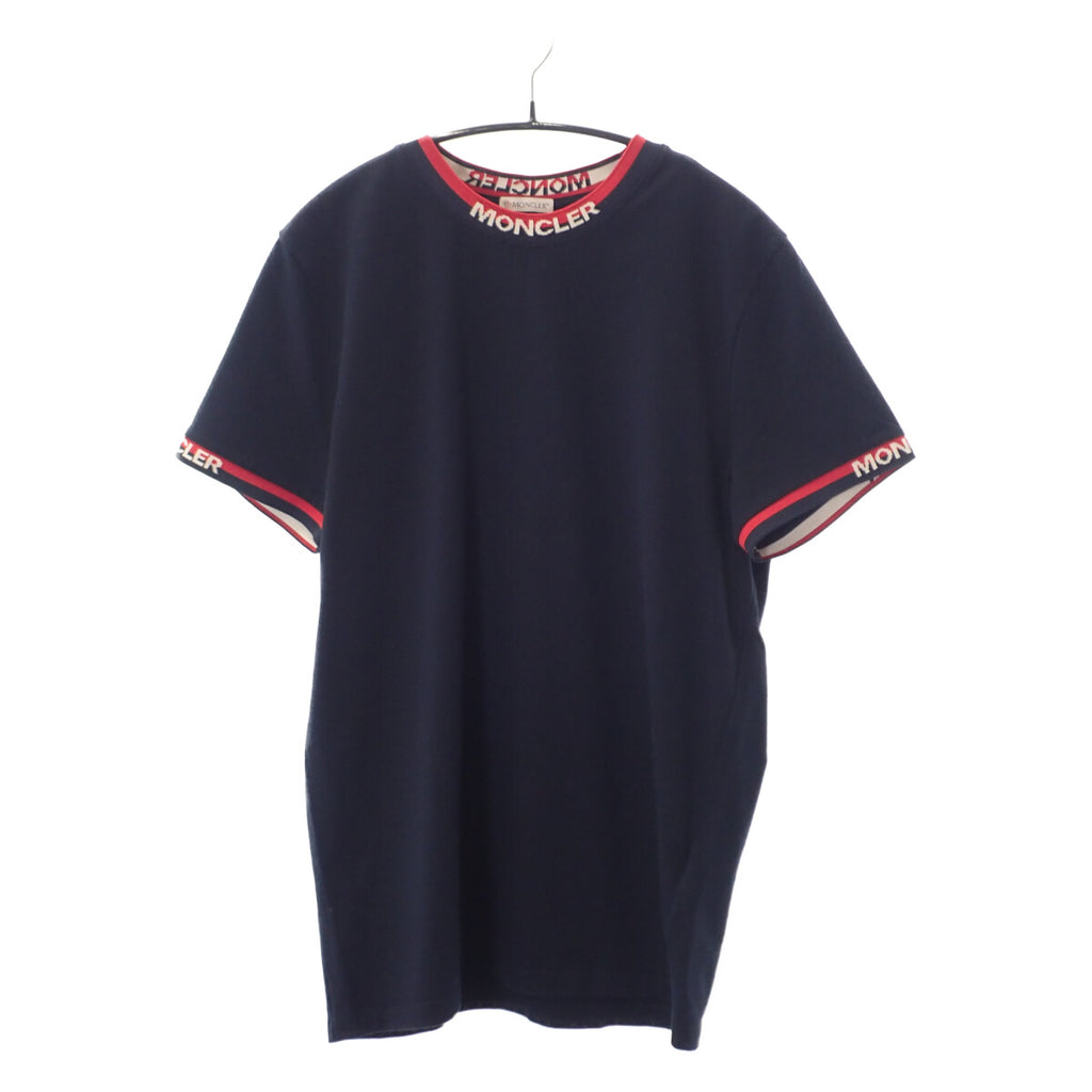 MAGLIA モックネックTシャツ 半袖 トップス E10918000700 87296 コットン ブラック Sサイズ【ISEYA】