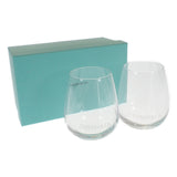 タンブラー ペアグラス ワイングラス 食器 クリア ガラス 200ml 2個セット【ISEYA】