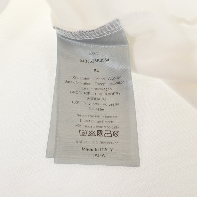 ジュディブレイムコラボ Tシャツ 半袖 043J625B0554 コットン ホワイト XLサイズ メンズ 【ISEYA】