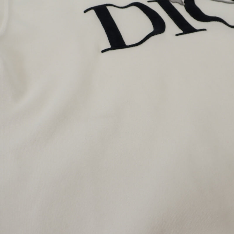 【Aランク】Christian Dior クリスチャンディオール ジュディブレイムコラボ Tシャツ 半袖 043J625B0554 コットン ホワイト XLサイズ メンズ 【ISEYA】