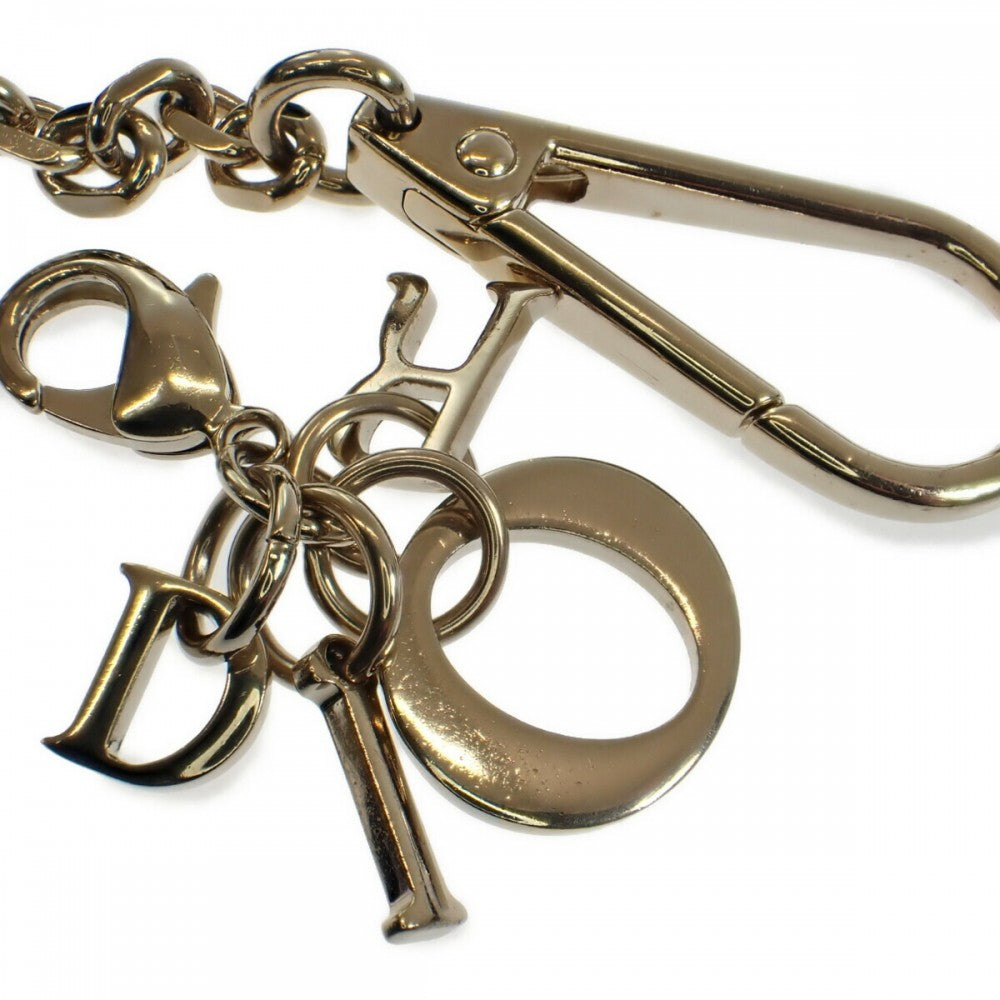 ディオール Dior キーケース レディディオール コインケース ラムスキン セージグリーン ゴールド金具 レディース【中古】【Aランク】