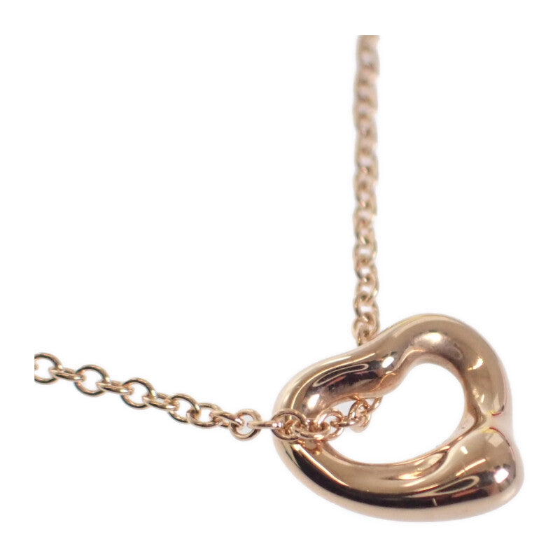 ティファニー TIFFANY&Co. エルサ ペレッティ オープンハート ペンダント 60957428 ネックレス K18ピンクゴールド レディース【中古】【Aランク】