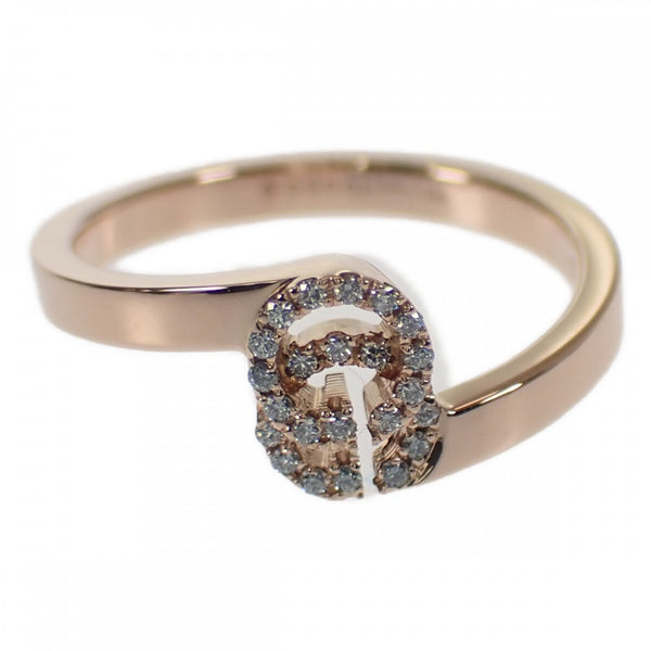 グッチ GUCCI GGランニング 7号 457127_J8540_5702 リング K18ピンクゴールド ダイヤモンド レディース【中古】【Aランク】