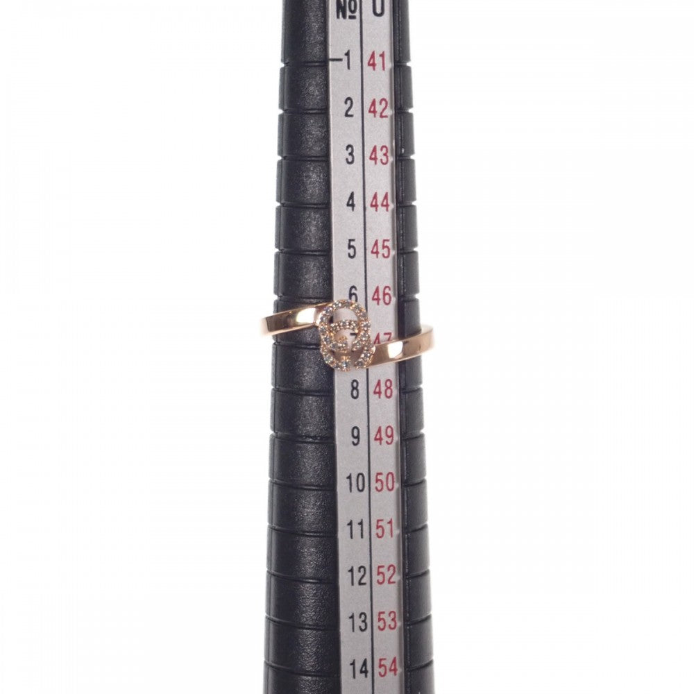 グッチ GUCCI GGランニング 7号 457127_J8540_5702 リング K18ピンクゴールド ダイヤモンド レディース【中古】【Aランク】