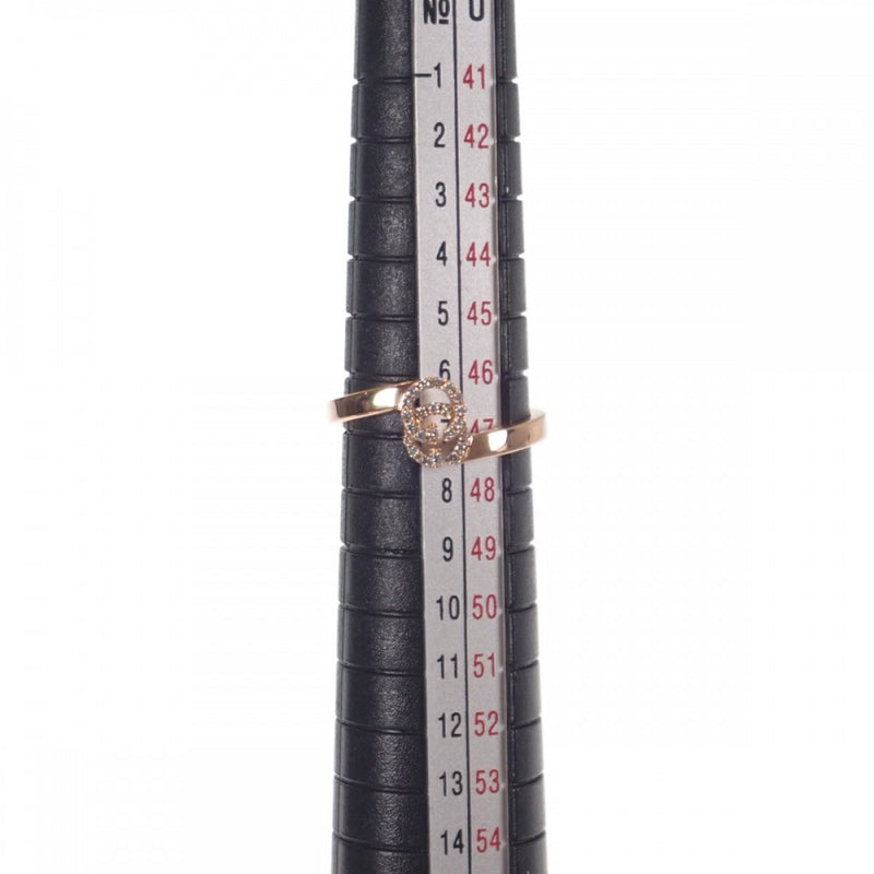 グッチ GUCCI GGランニング 7号 457127_J8540_5702 リング K18ピンクゴールド ダイヤモンド レディース【中古】【Aランク】