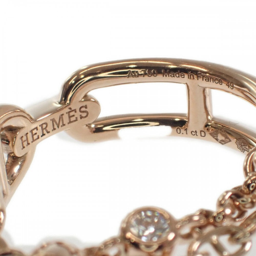 エルメス HERMES シェーヌダンクル カオス 9号 H222627B_00049 リング