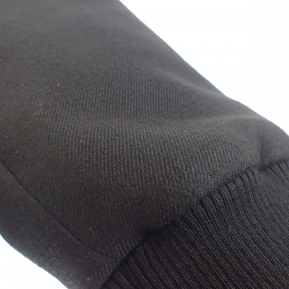 ルイヴィトン LOUIS VUITTON エンボス ジャケット 44 1A9GOS モノグラム ブルゾン ラムスキン ウール ノワール メンズ【中古】【ABランク】