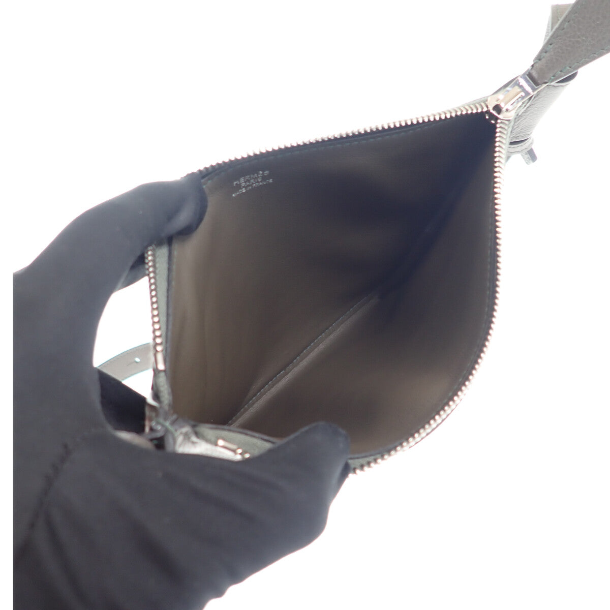 エルメス HERMES ウルトラプラ24 ショルダーバッグ エバーカラー ヴェールグリス メンズ レディース【中古】【Aランク】