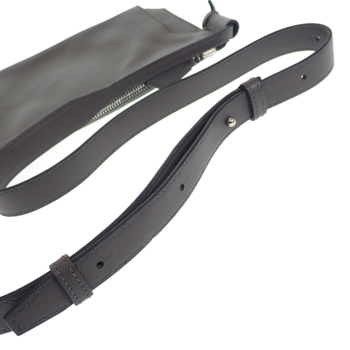 エルメス HERMES ウルトラプラ24 ショルダーバッグ エバーカラー ヴェールグリス メンズ レディース【中古】【Aランク】