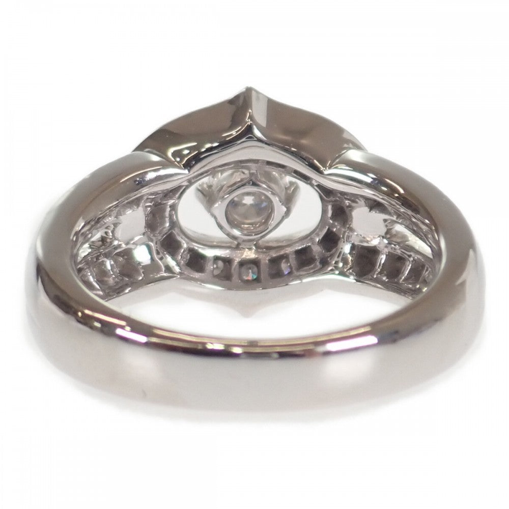 【中古】星の砂 star sand アクセサリー リング Pt900プラチナ 10.5号 ダイヤモンド レディース【Aランク】