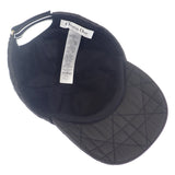 D-PLAYER キャップ 帽子 25PCA922A153_C900 カナージュ キルティング ブラック 59サイズ 【ISEYA】