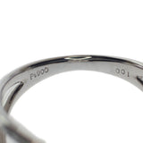 四つ葉 クローバー デザインリング 指輪 クロス Pt900 プラチナ ダイヤモンド 1.00ct 約12号 レディース ジュエリー【ISEYA】