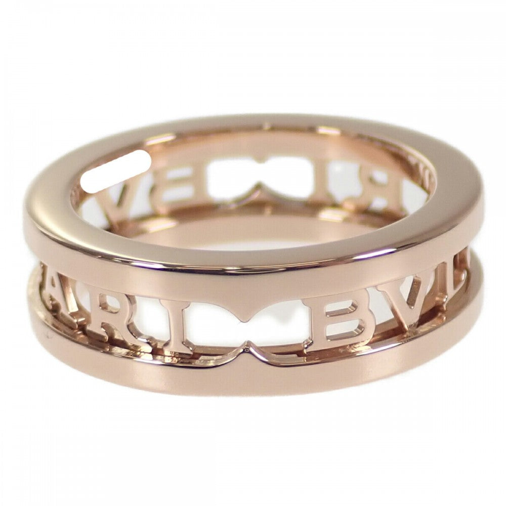 ブルガリ BVLGARI ロゴスパイラル B-zero1 ビーゼロワン 7号 358705 リング K18ピンクゴールド #47 レディース【中古】【Aランク】