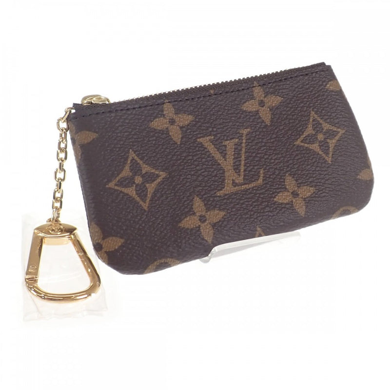 【Sランク】ルイヴィトン LOUIS VUITTON ポシェット・クレ M62650 モノグラム コインケース ブラウン ファスナー レディース【ISEYA】