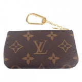 【Sランク】ルイヴィトン LOUIS VUITTON ポシェット・クレ M62650 モノグラム コインケース ブラウン ファスナー レディース【ISEYA】