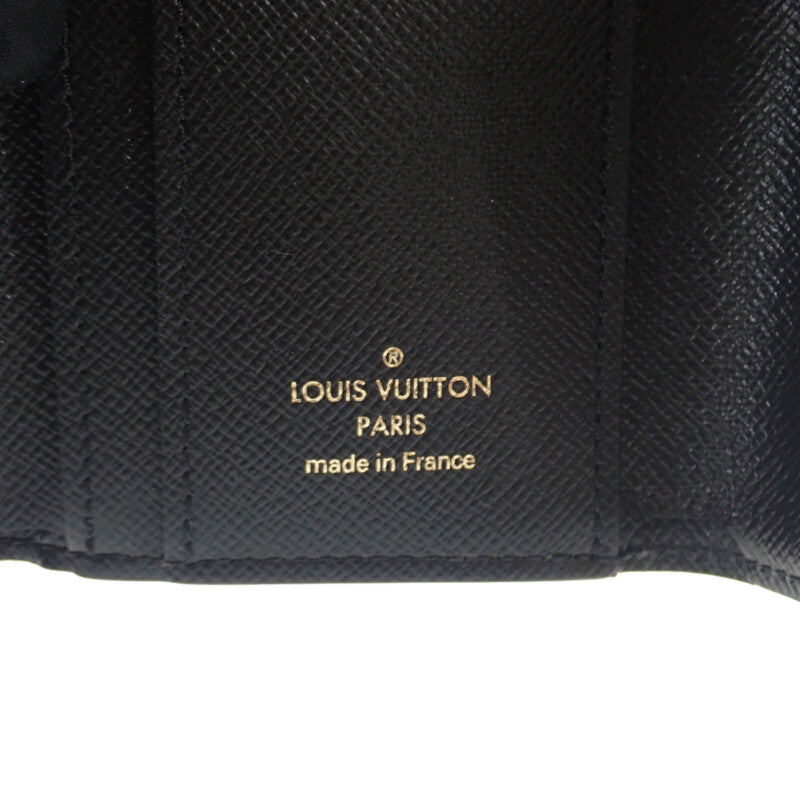 ルイヴィトン LOUIS VUITTON ポルトフォイユ・ゾエ M80725 三つ折り財布 モノグラムジャイアント ブラウン レディース【中古】【Aランク】