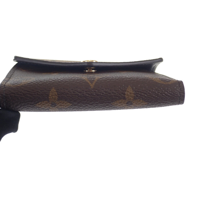 ルイヴィトン LOUIS VUITTON ポルトフォイユ・ゾエ M80725 三つ折り財布 モノグラムジャイアント ブラウン レディース【中古】【Aランク】