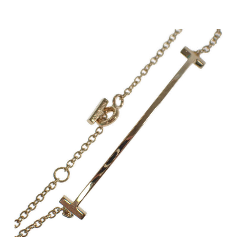 ティファニー TIFFANY&Co. Ｔスマイル ミディアム 60150763 ブレスレット K18イエローゴールド レディース【中古】【SAランク】