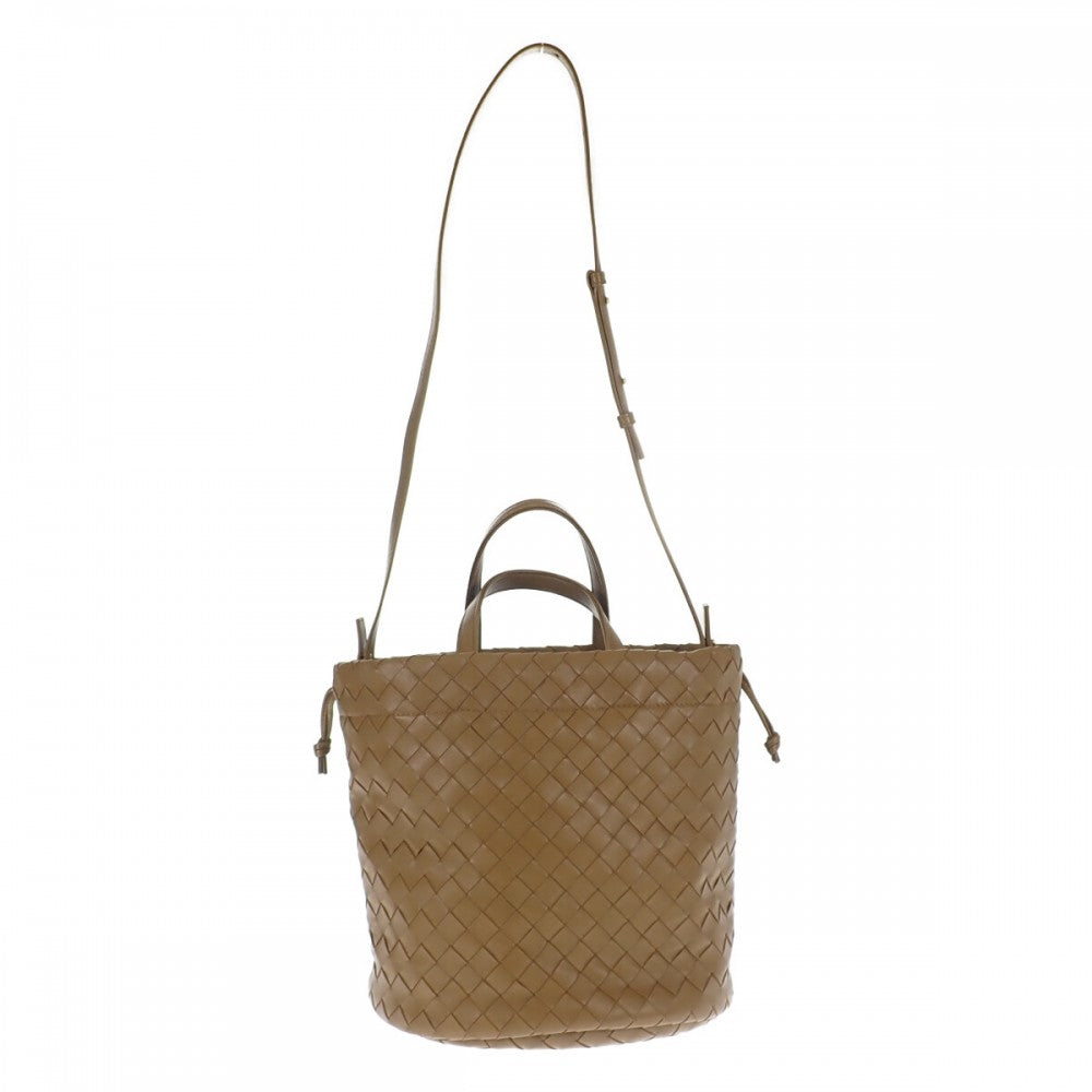 ボッテガヴェネタ BOTTEGA VENETA スモールカステッロ 753067VCPP17746 ショルダーバッグ ラムスキン エイコーン レディース【中古】【Aランク】