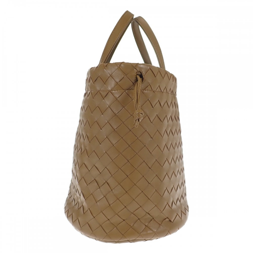 ボッテガヴェネタ BOTTEGA VENETA スモールカステッロ 753067VCPP17746 ショルダーバッグ ラムスキン エイコーン レディース【中古】【Aランク】