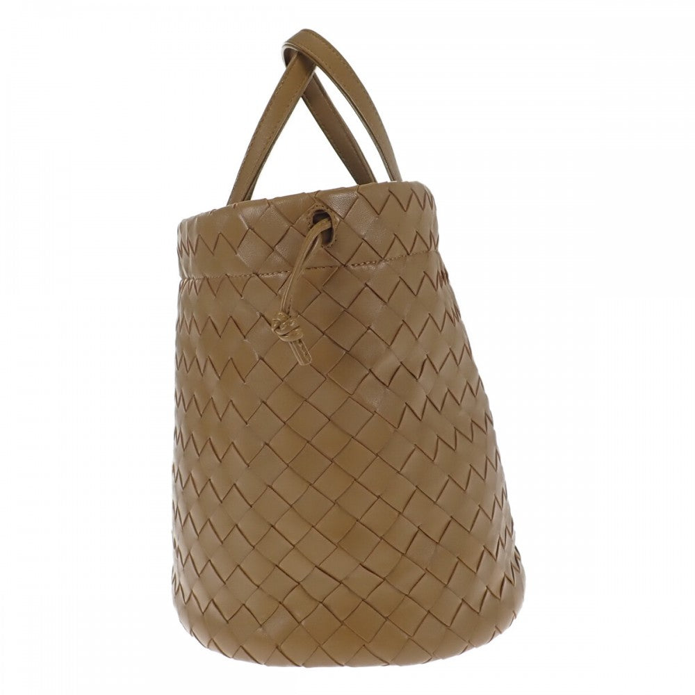 ボッテガヴェネタ BOTTEGA VENETA スモールカステッロ 753067VCPP17746 ショルダーバッグ ラムスキン エイコーン レディース【中古】【Aランク】