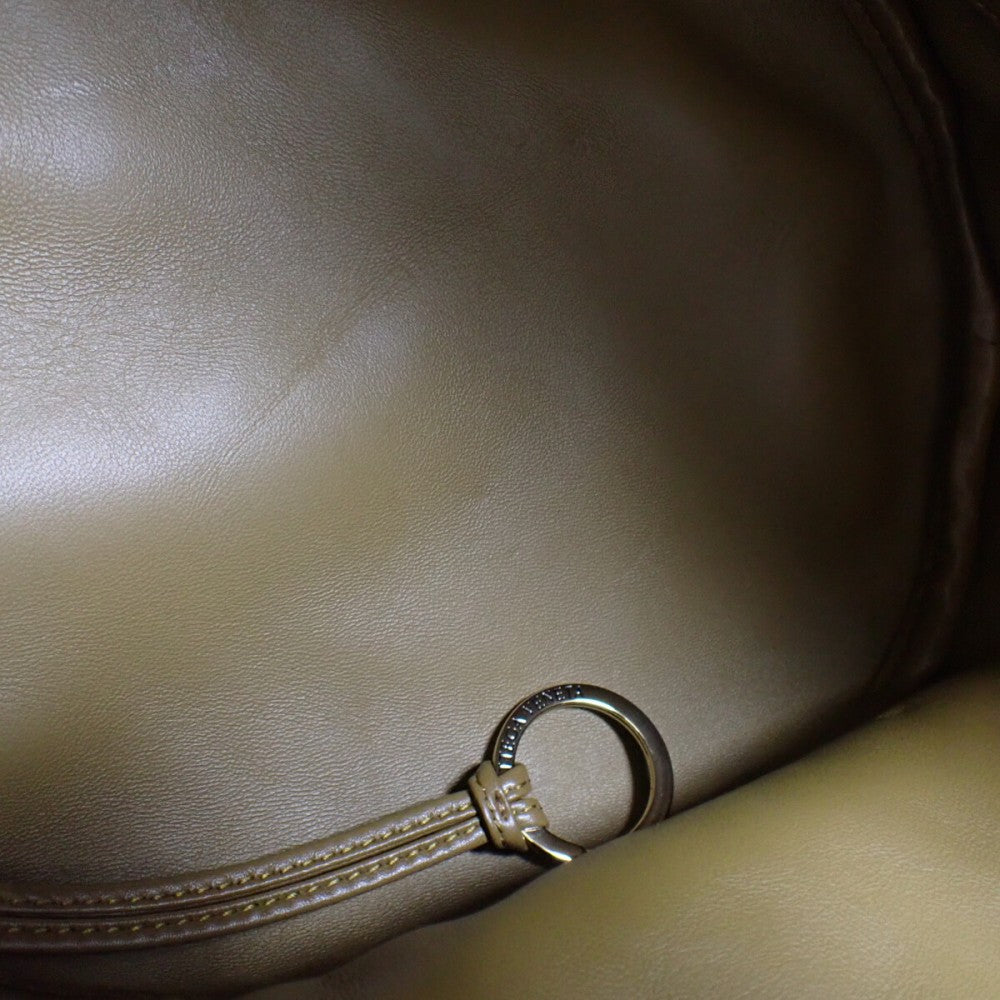 ボッテガヴェネタ BOTTEGA VENETA スモールカステッロ 753067VCPP17746 ショルダーバッグ ラムスキン エイコーン レディース【中古】【Aランク】