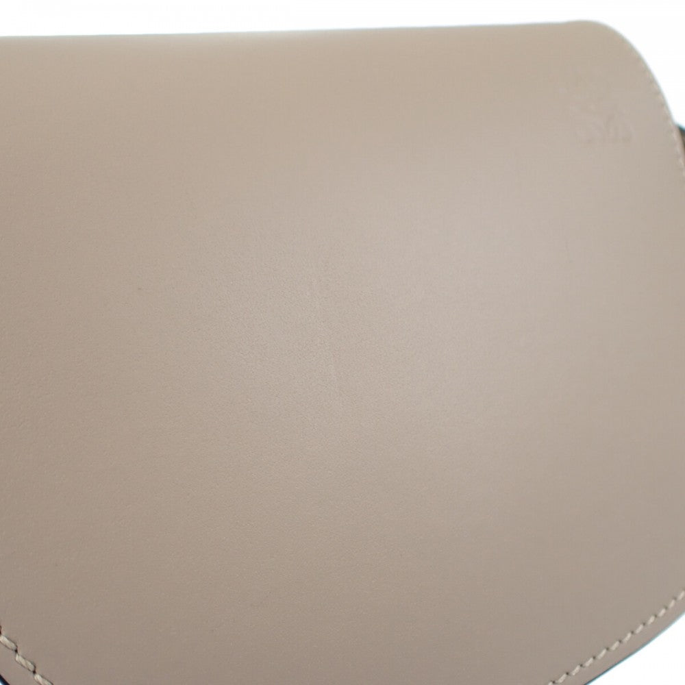 ロエベ LOEWE ゲート デュアルバッグミニ A650N46X13 ショルダーバッグ ソフトカーフスキン サンド レディース【中古】【Aランク】