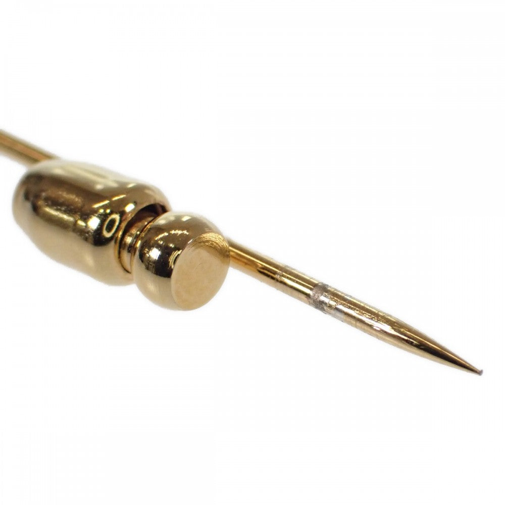 エルメス HERMES セリエ ピン ブローチ メタル ゴールド レディース メンズ【中古】【ABランク】