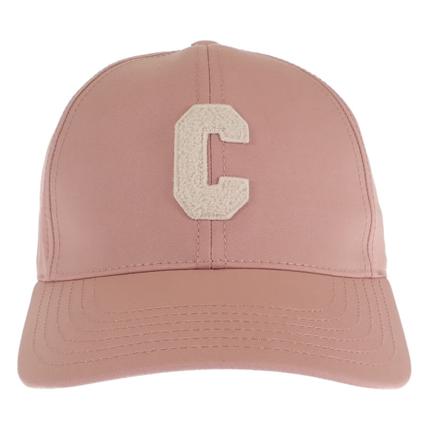 イニシャルベースボールキャップ 帽子 2AUA2969P コットン Cロゴ ピンク Mサイズ ユニセックス ファッション小物【ISEYA】